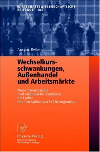 Wechselkursschwankungen Aussenhandel und Arbeitsmarkte
