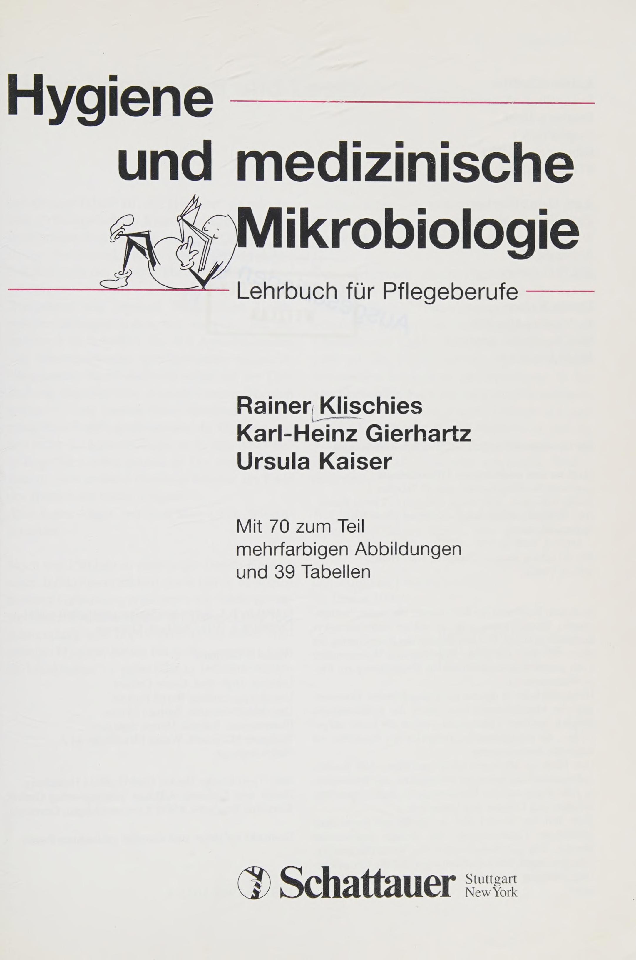 Hygiene Und Medizinische Mikrobiologie