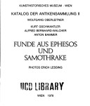 Funde aus Ephesos und Samothrake Kunsthistorisches Museum Wien Kataloge der Antikensammlung 2