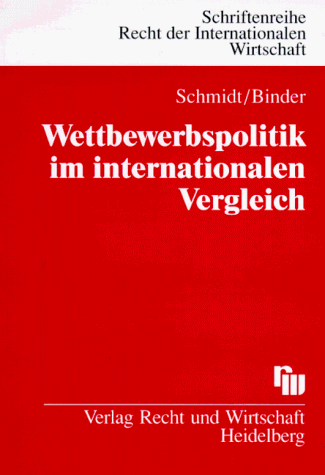 Wettbewerbspolitik Im Internationalen Vergleich