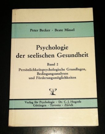 Psychologie Der Seelischen Gesundheit