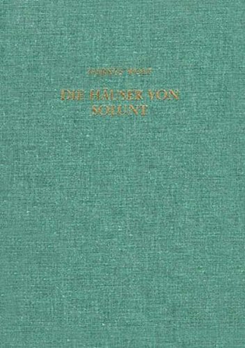 H auser von Solunt und die hellenistische Wohnarchitektur