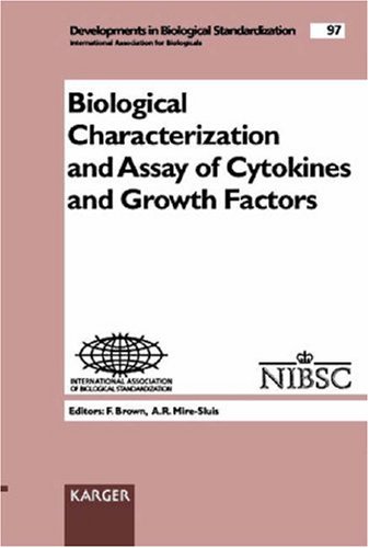 Biological Characterization and Assay of Cytokines and Growth Factors Developments in Biologicals