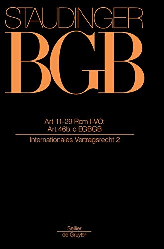 Art 11 29 Rom I VO Art 46 B C EGBGB Internationales Vertragsrecht 2