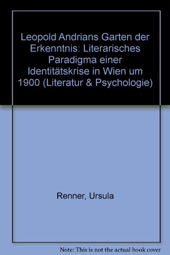 Leopold Andrians -Garten Der Erkenntnis-