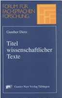 Titel wissenschaftlicher Texte