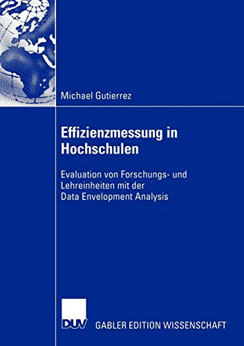 Effizienzmessung in Hochschulen