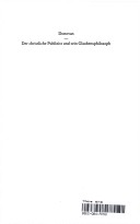 Christliche Publizist und sein Glaubensphilosoph: zur Freundschaft zwischen Matthias Claudius und Friedrich Heinrich Jacobi