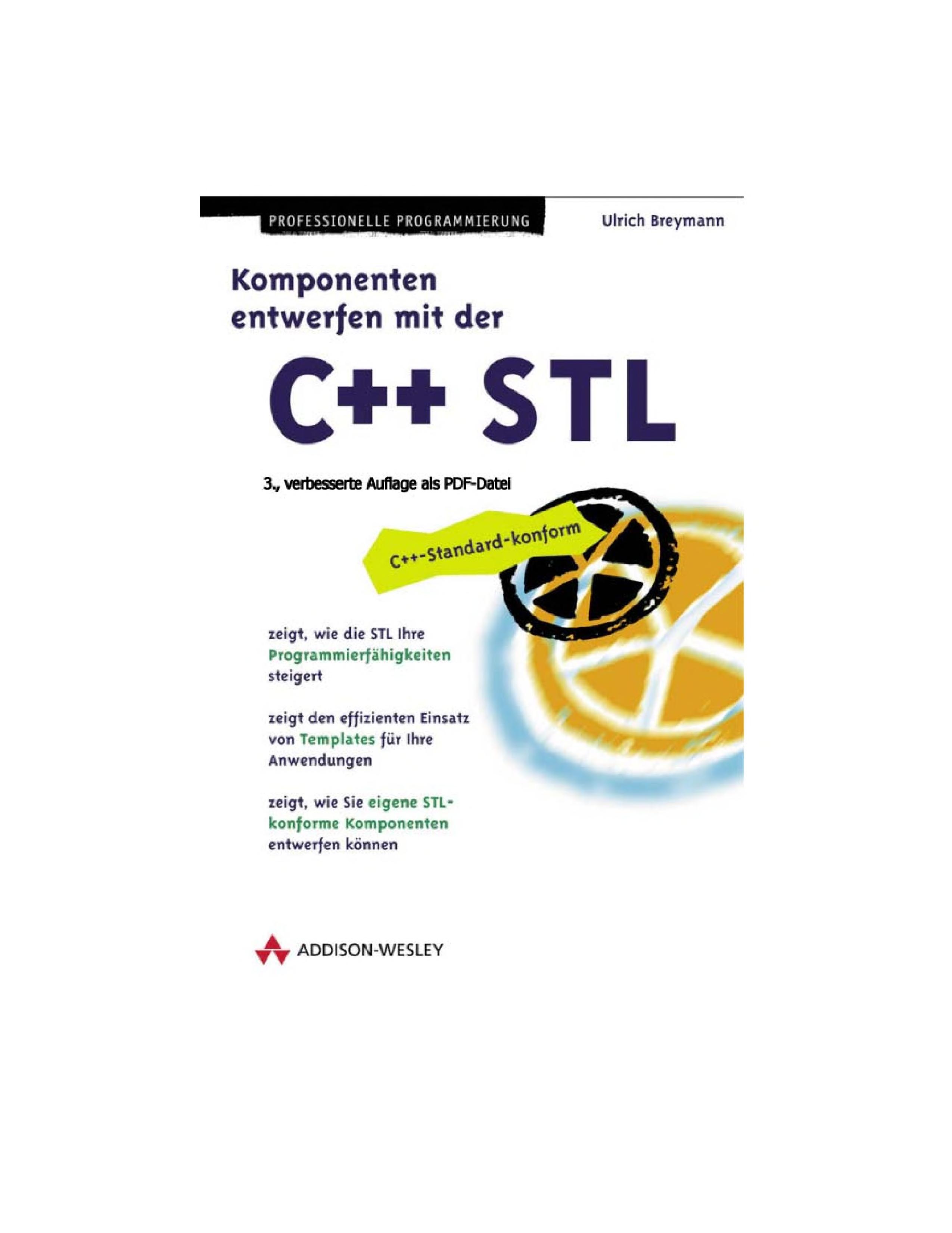 Komponenten Entwerfen Mit Der C++ Stl .