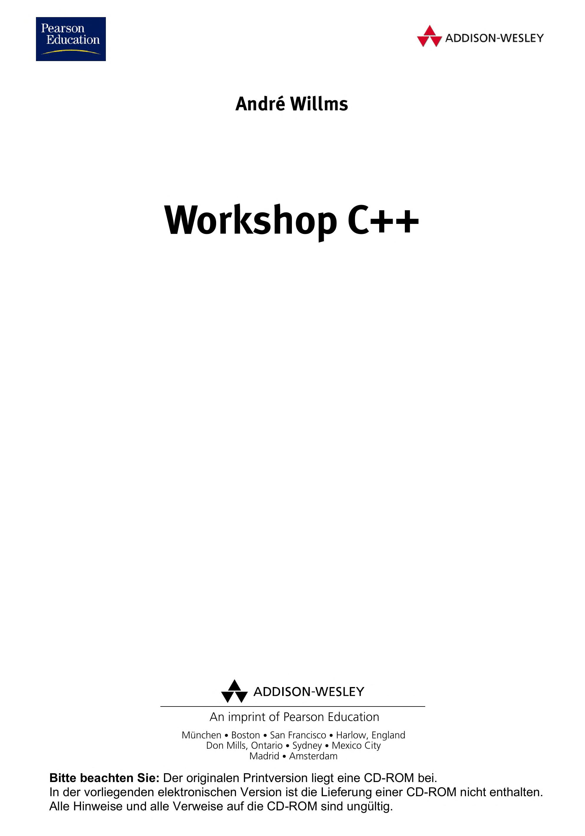 Workshop C++