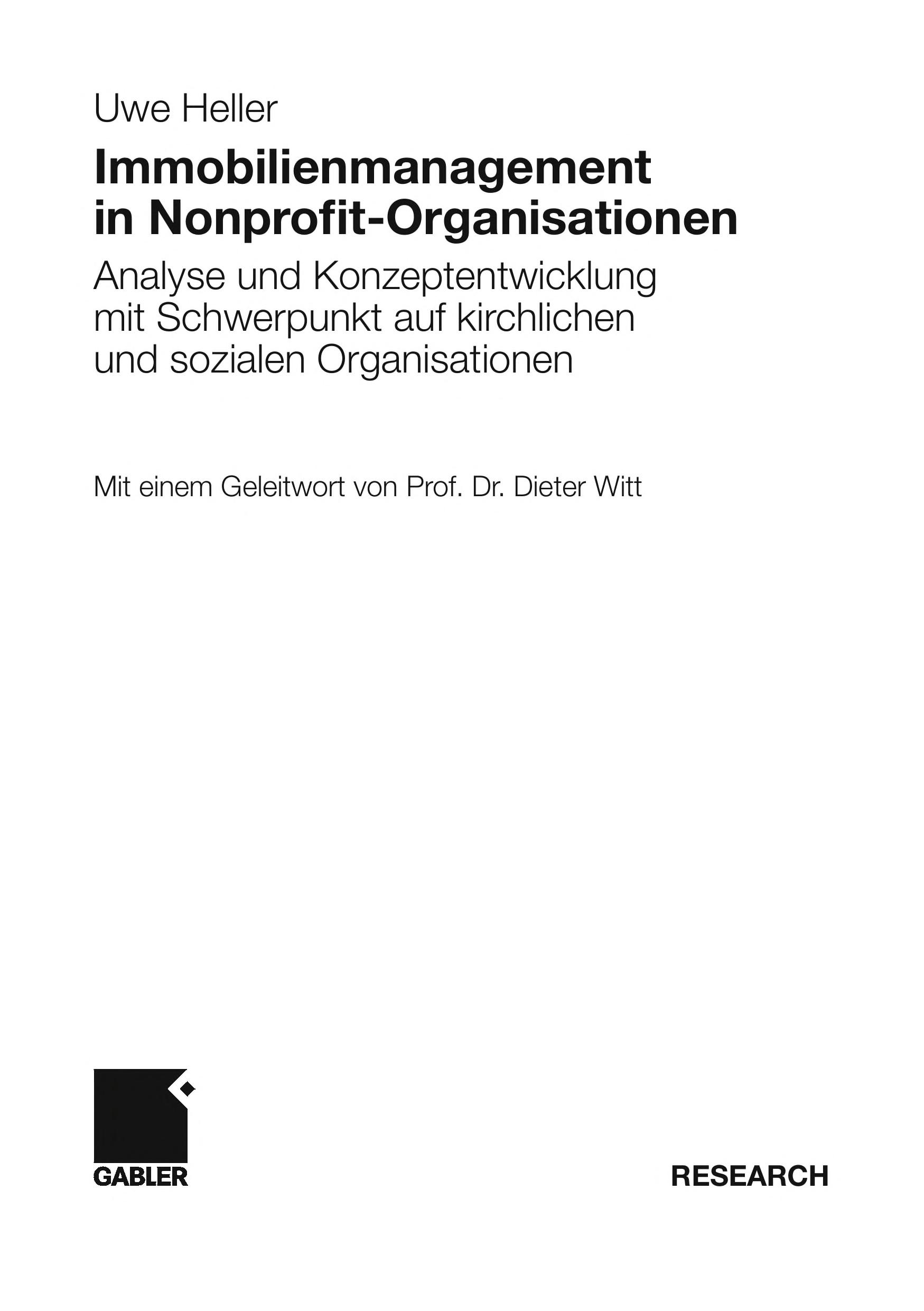 Immobilienmanagement in Nonprofit-Organisationen
