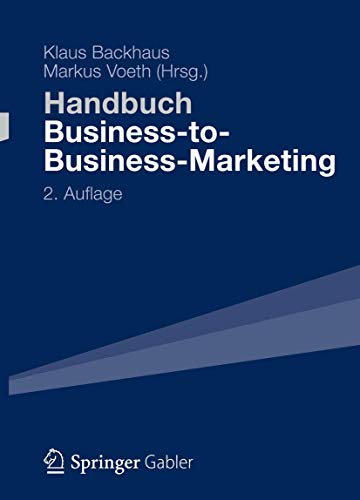 Handbuch Business to Business Marketing