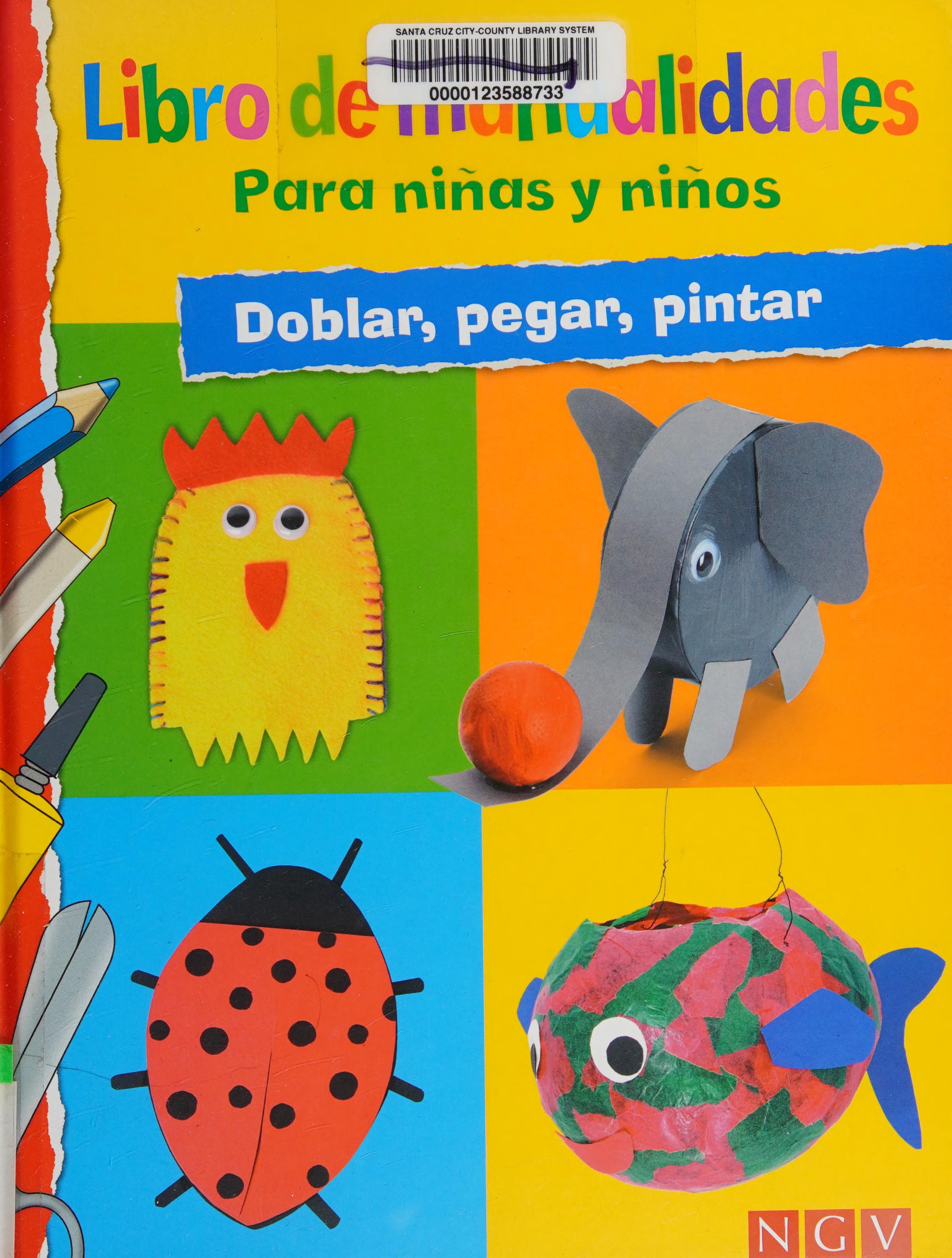 Libro de Manualidades Para Niñas y Niños