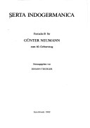 Serta Indogermanica