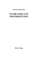 In der Nahe von Fensterplatzen