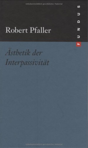 Asthetik der Interpassivitat