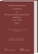 Yearbook of Private International Law 2006
