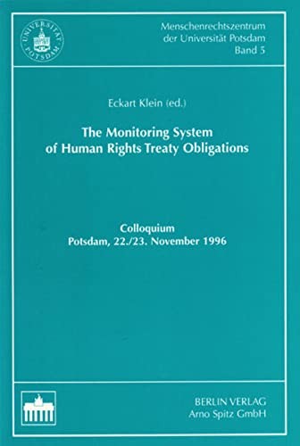 The Monitoring System of Human Rights Treaty Obligations