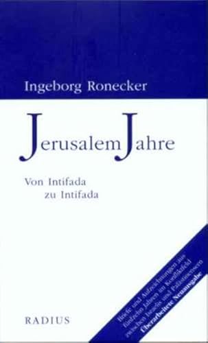 Jerusalem Jahre
