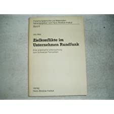 Zielkonflikte Im Unternehmen Rundfunk