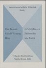 Erschöpfungen: Philosophie Im 20. Jahrhundert In Ihrem Verhältnis Zur Kunst