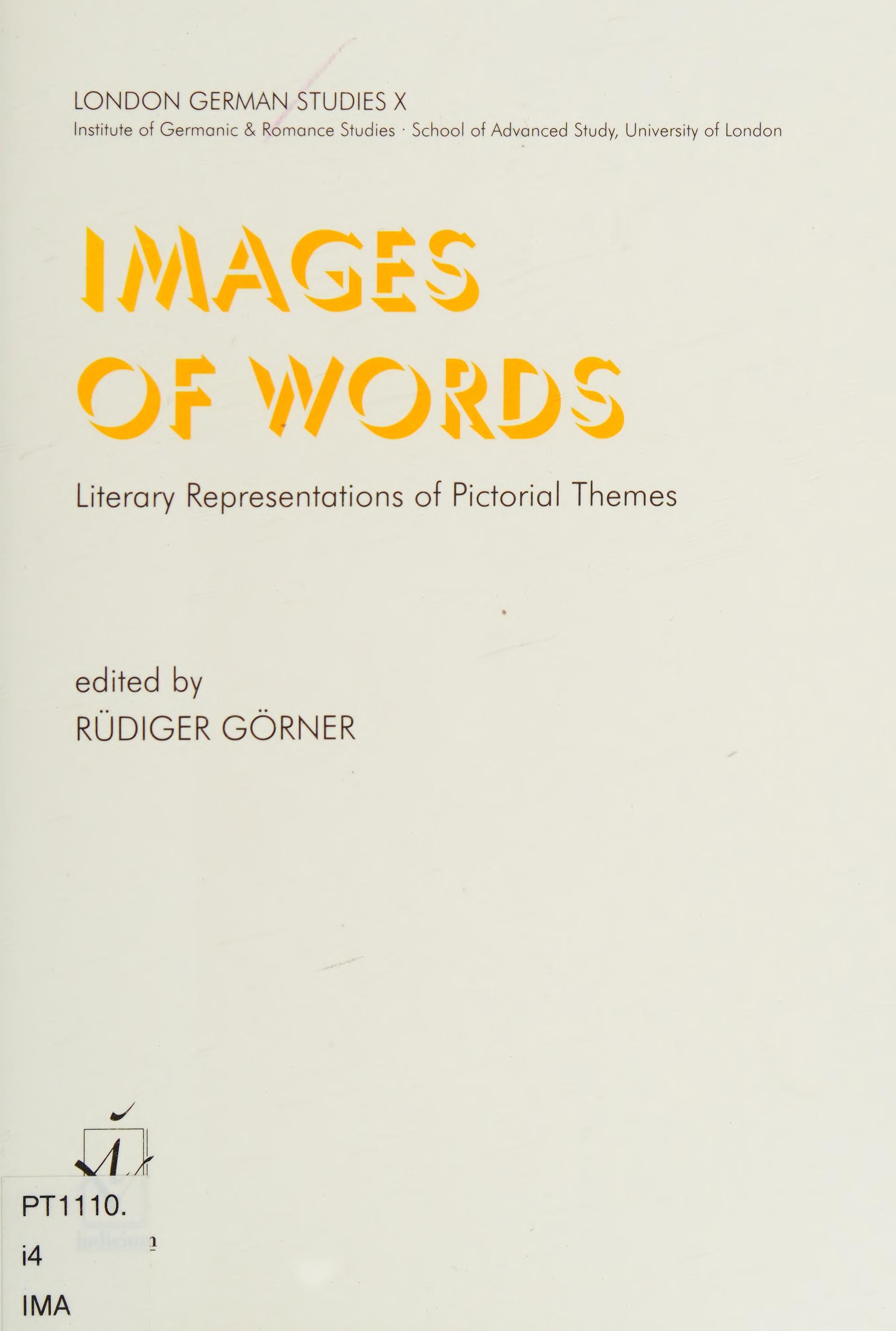 Images of Words