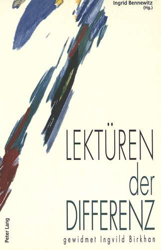 Lektüren Der Differenz