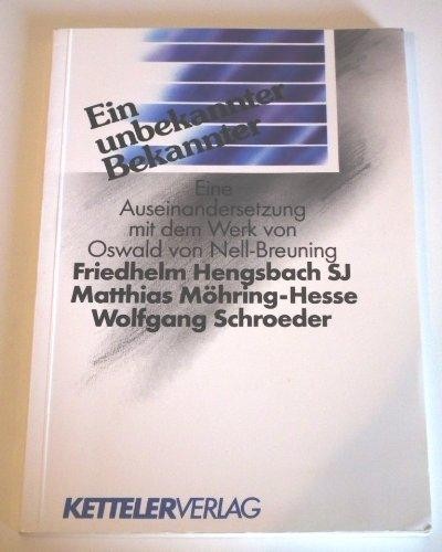 Ein Unbekannter Bekannter