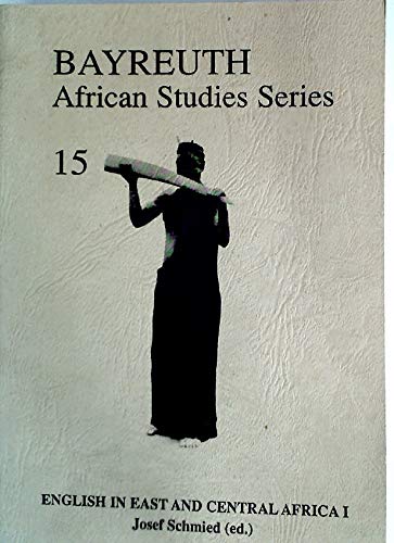 English in East and Central Africa Vol 1