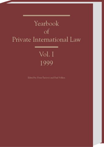 Yearbook of Private International Law
