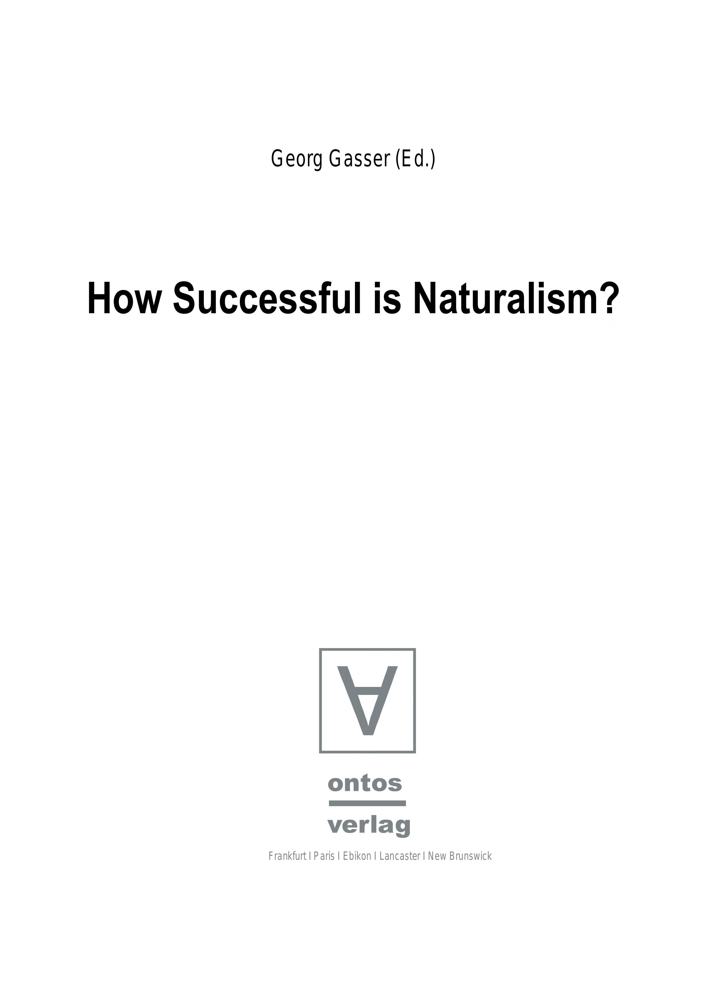 How successful is naturalism