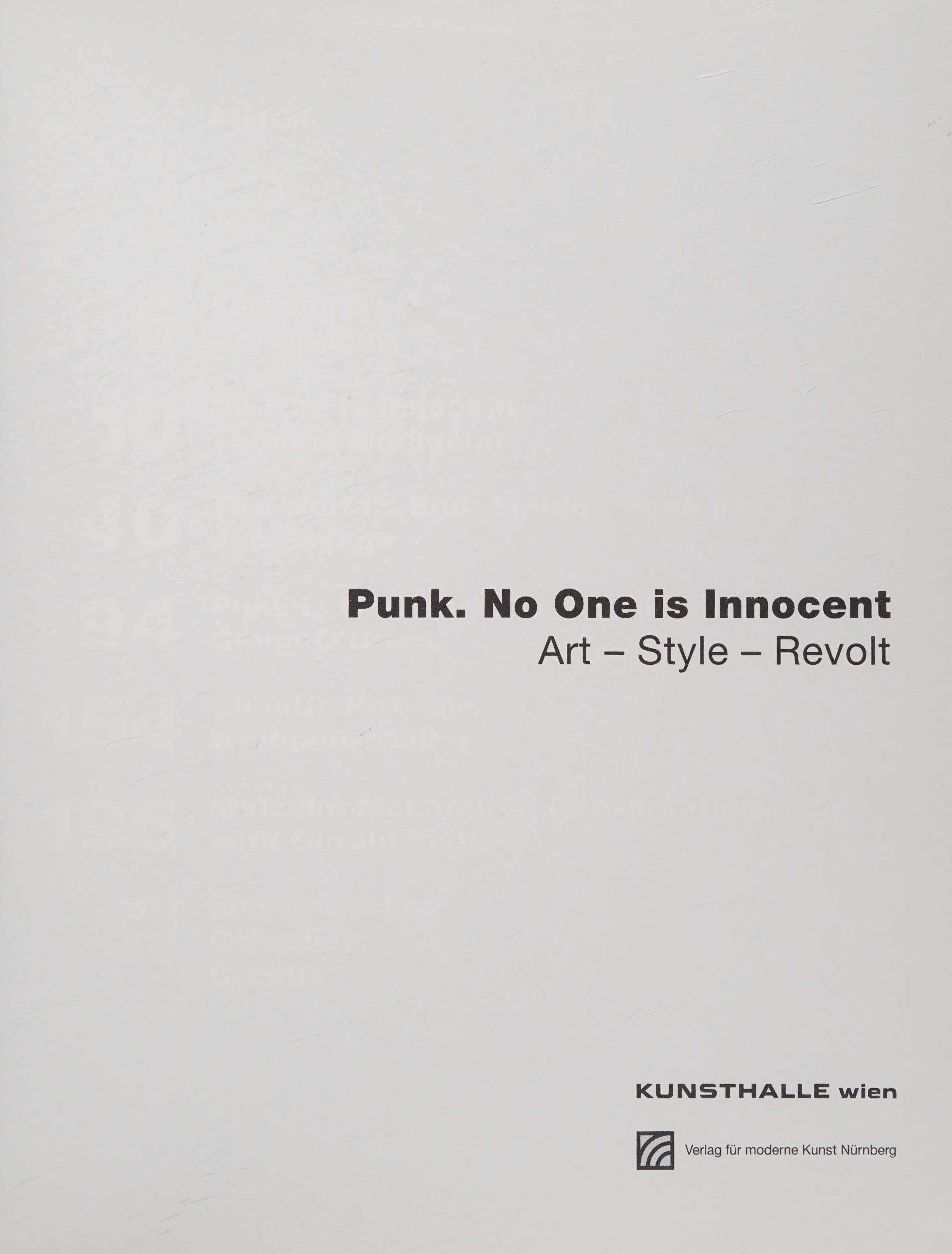 Punk. No one is innocent