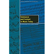 Substance and content in music today