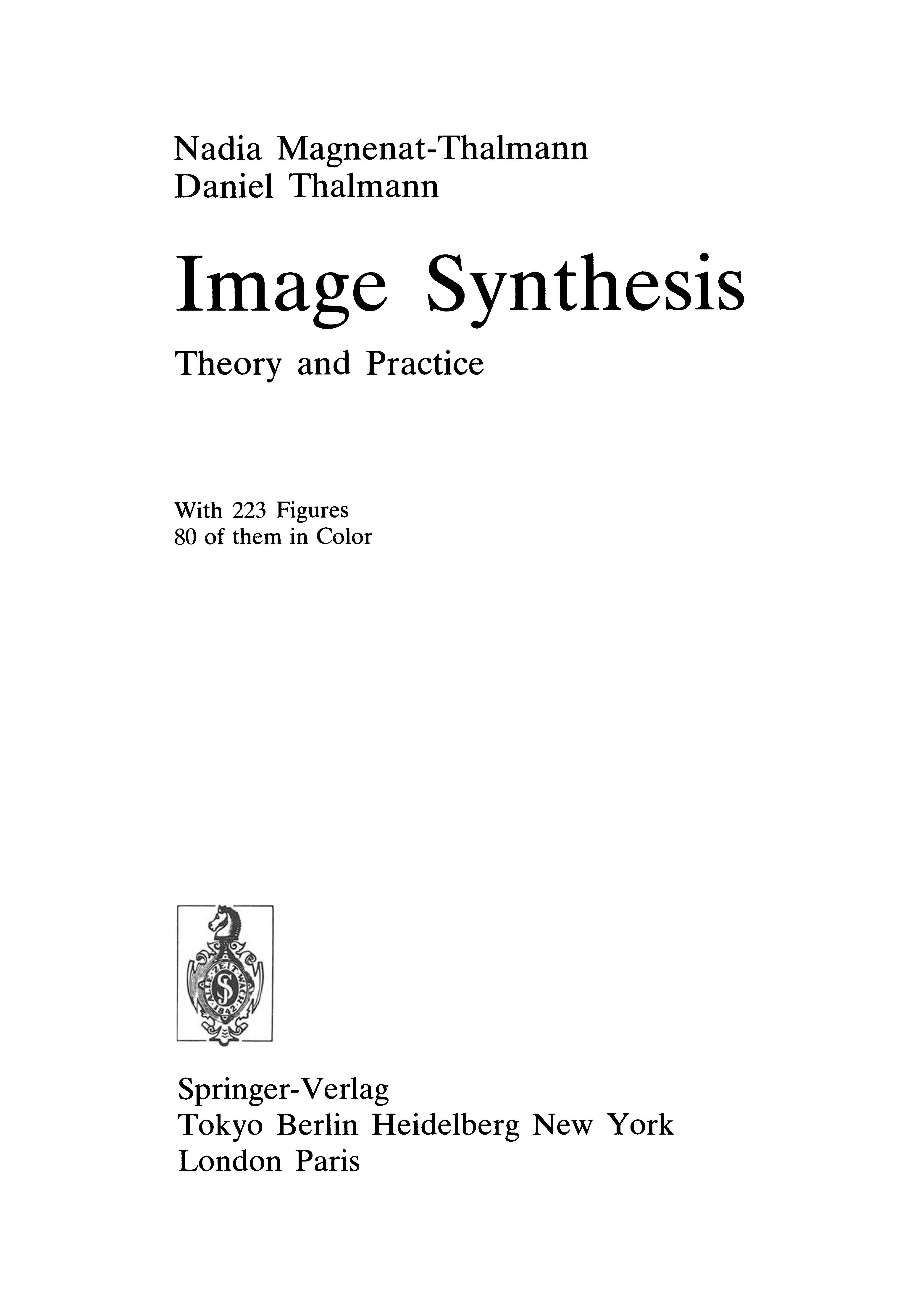 Image Synthesis