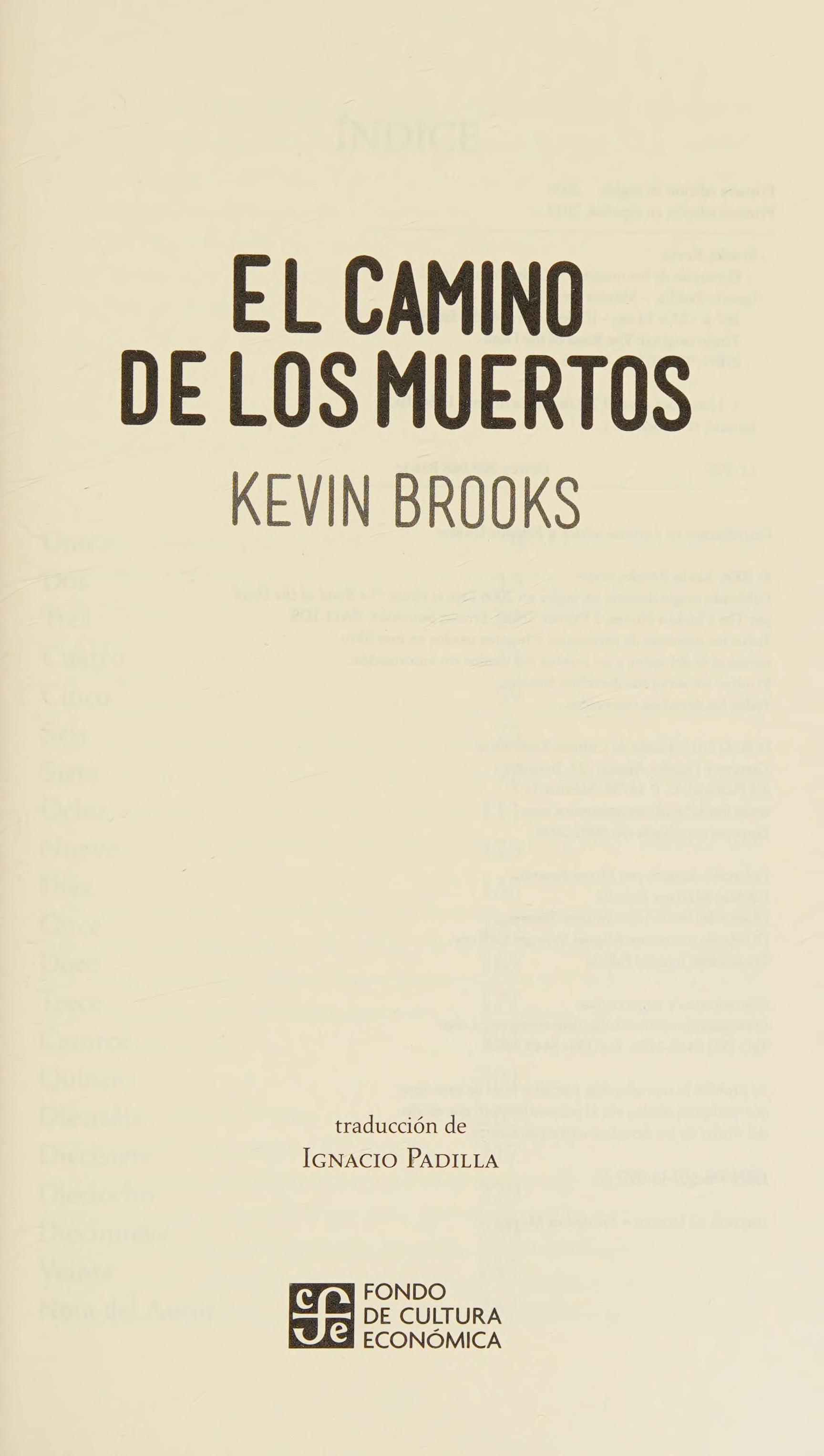 El Camino de Los Muertos