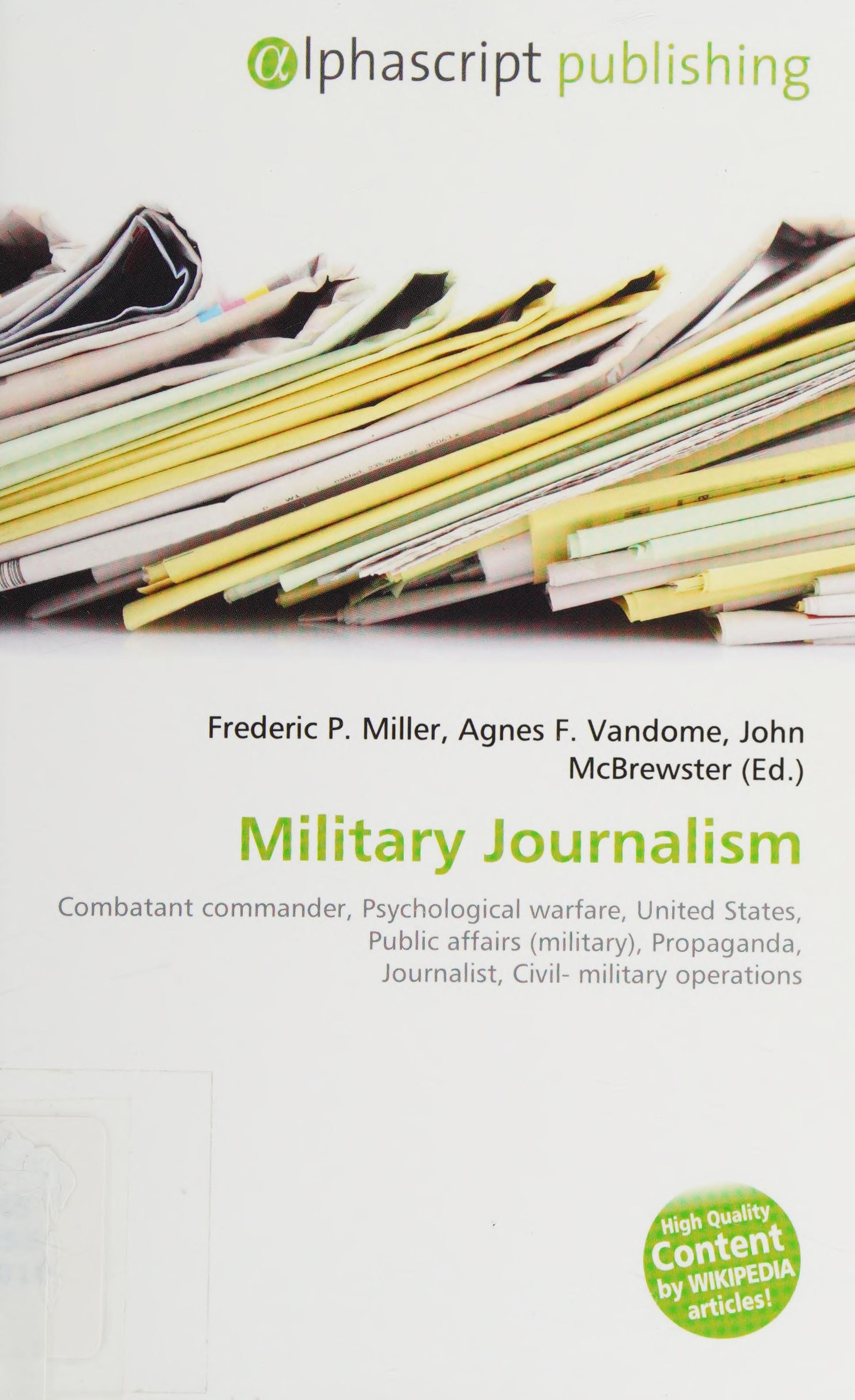Military Journalism