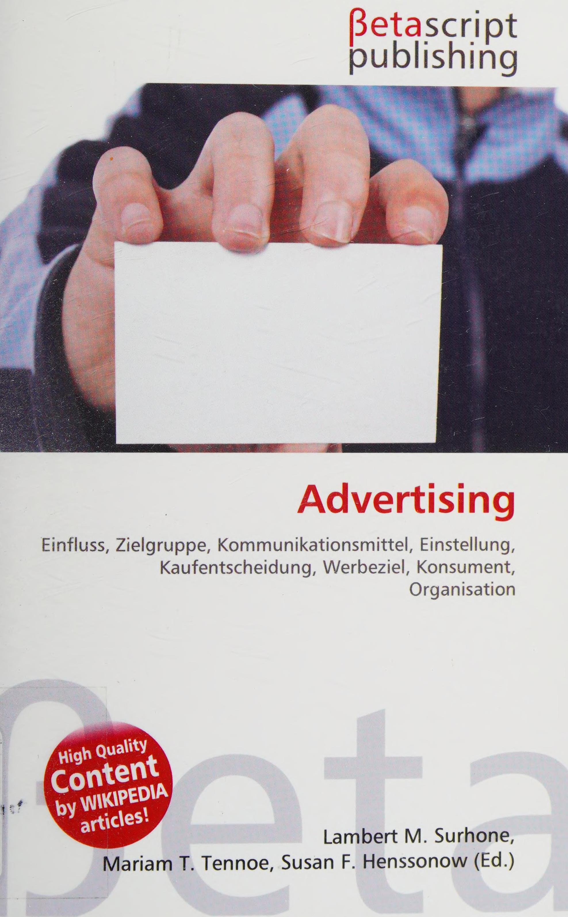 Advertising