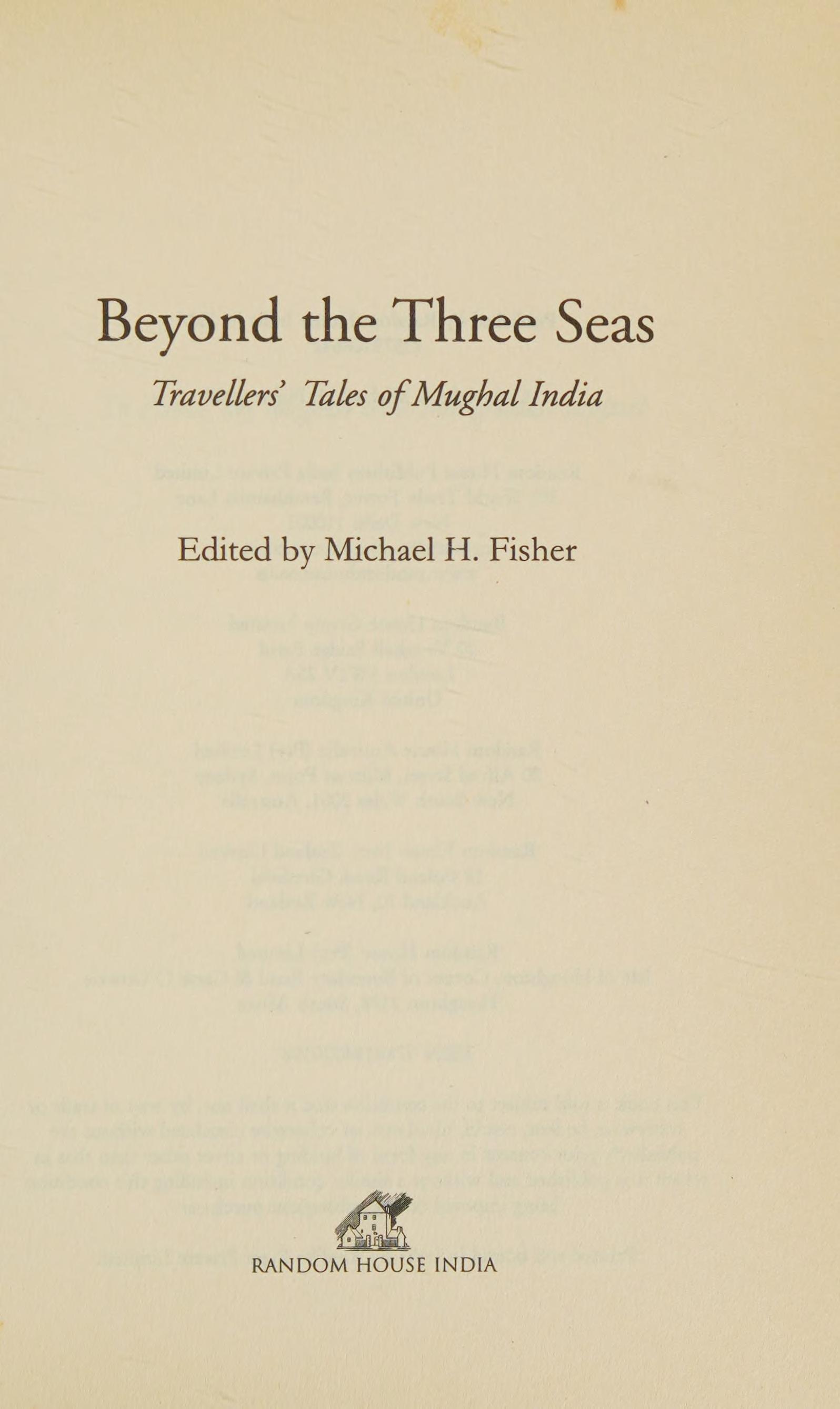 Beyond The Three Seas [Paperback] [Jan 01, 2007] Michael Fisher