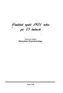 Traktat Ryski 1921 Roku Po 75 Latach
