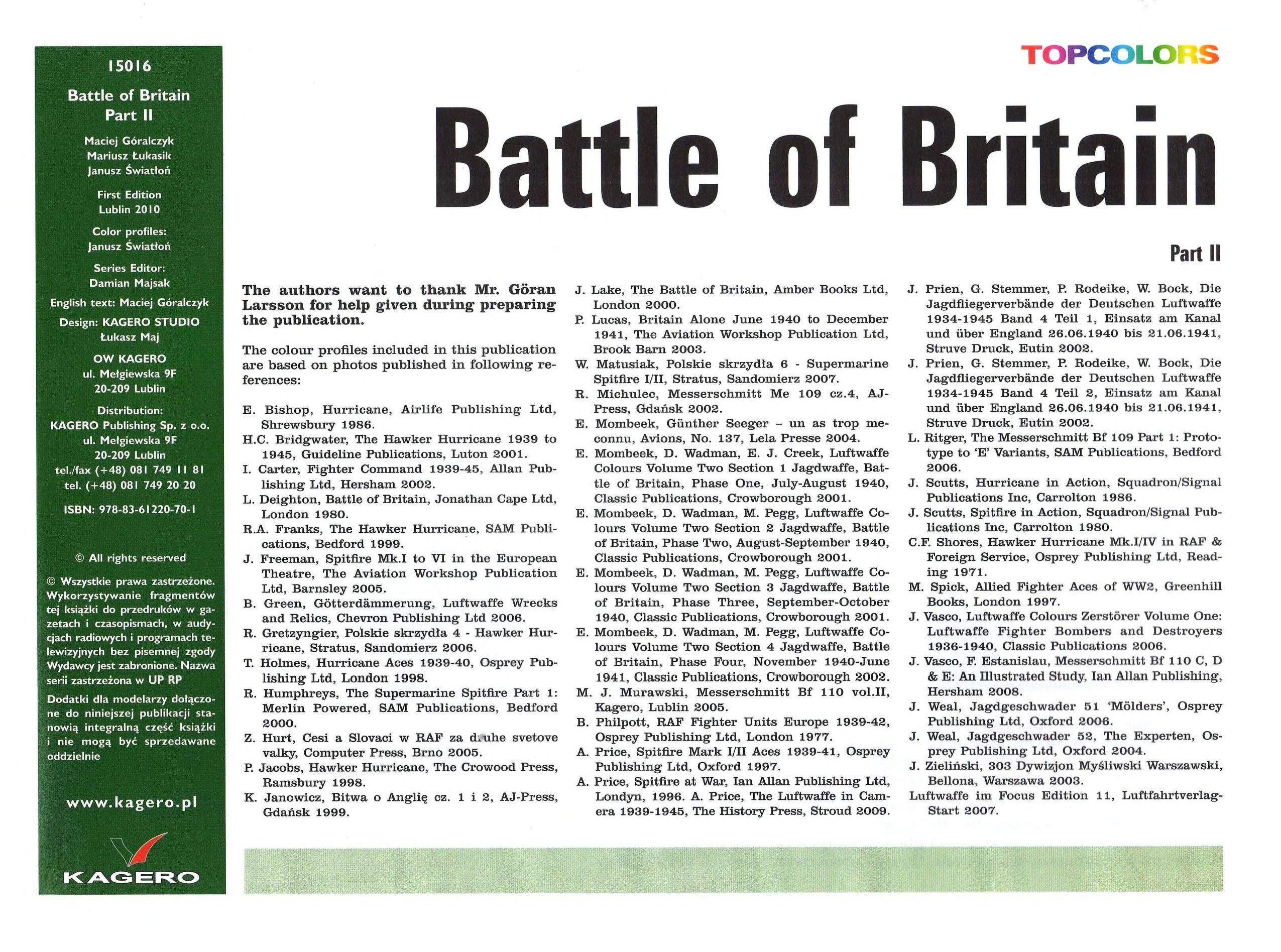 Battle Of Britain Part Ii