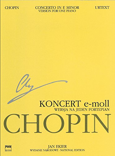 Concerto No. 1 in E Minor Op. 11 - Version for One Piano