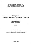 Pamiętniki Nowego Pokolenia Chłopów Polskich