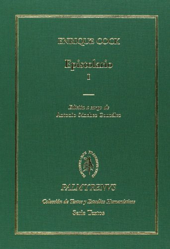 Enrique Cock. Epistolario