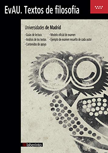 Textos de filosofia EvAU 2019. Universidades de Madrid