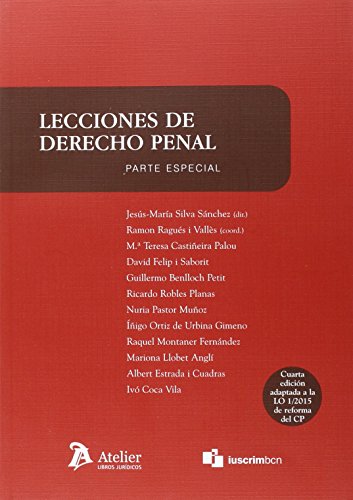 Lecciones de derecho penal. Parte especial