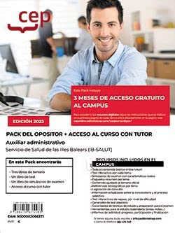 Pack del Opositor. Auxiliar Administrativo. Servicio de Salud de Las Illes Balears . Oposiciones
