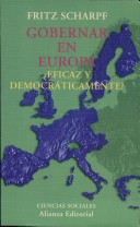 Gobernar En Europa Eficaz y Democraticamente