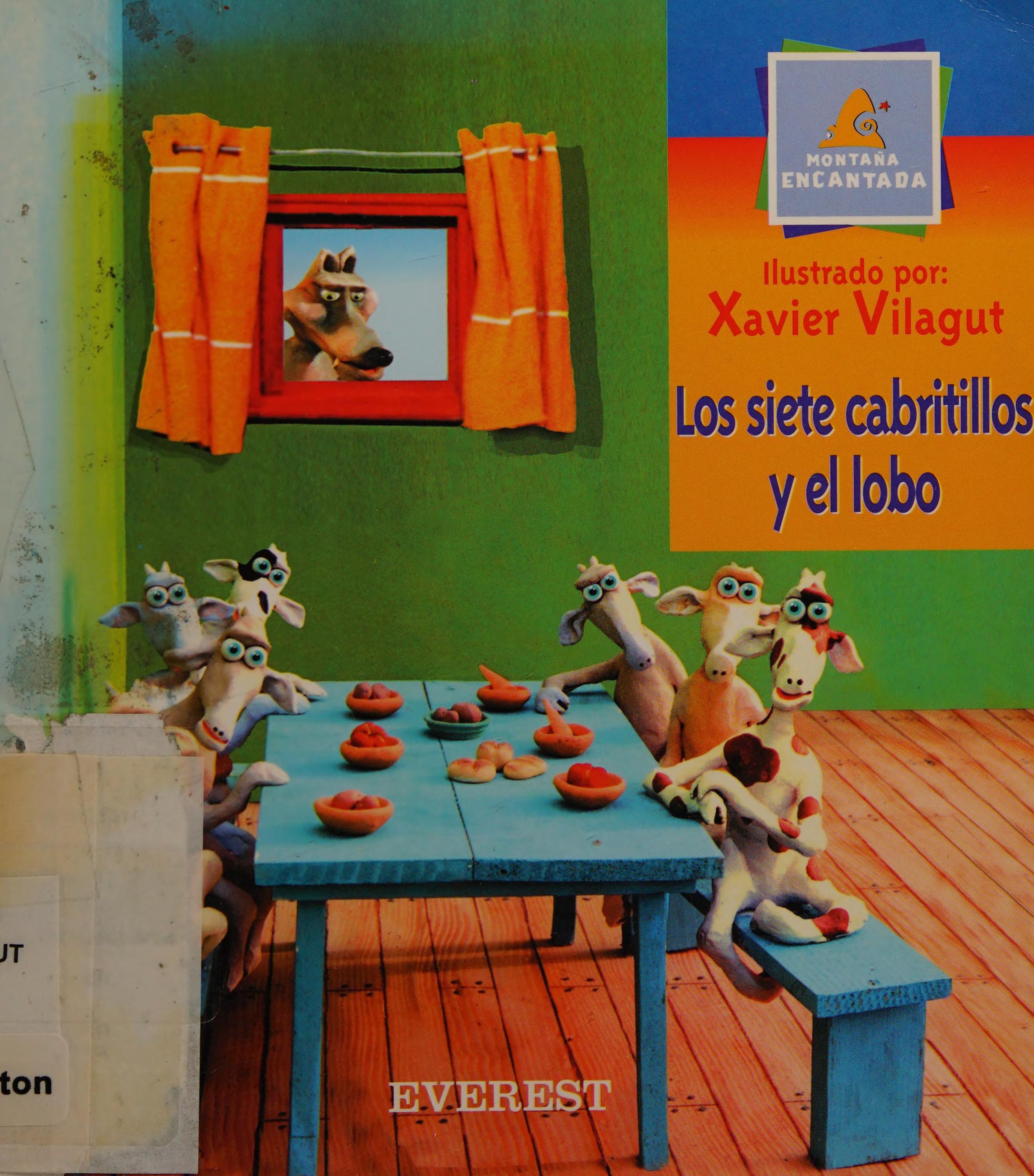 Siete Cabritos Y El Lobo, Los (Leer Es Vivir) (Spanish Edition)