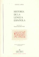 Historia de la lengua espanola