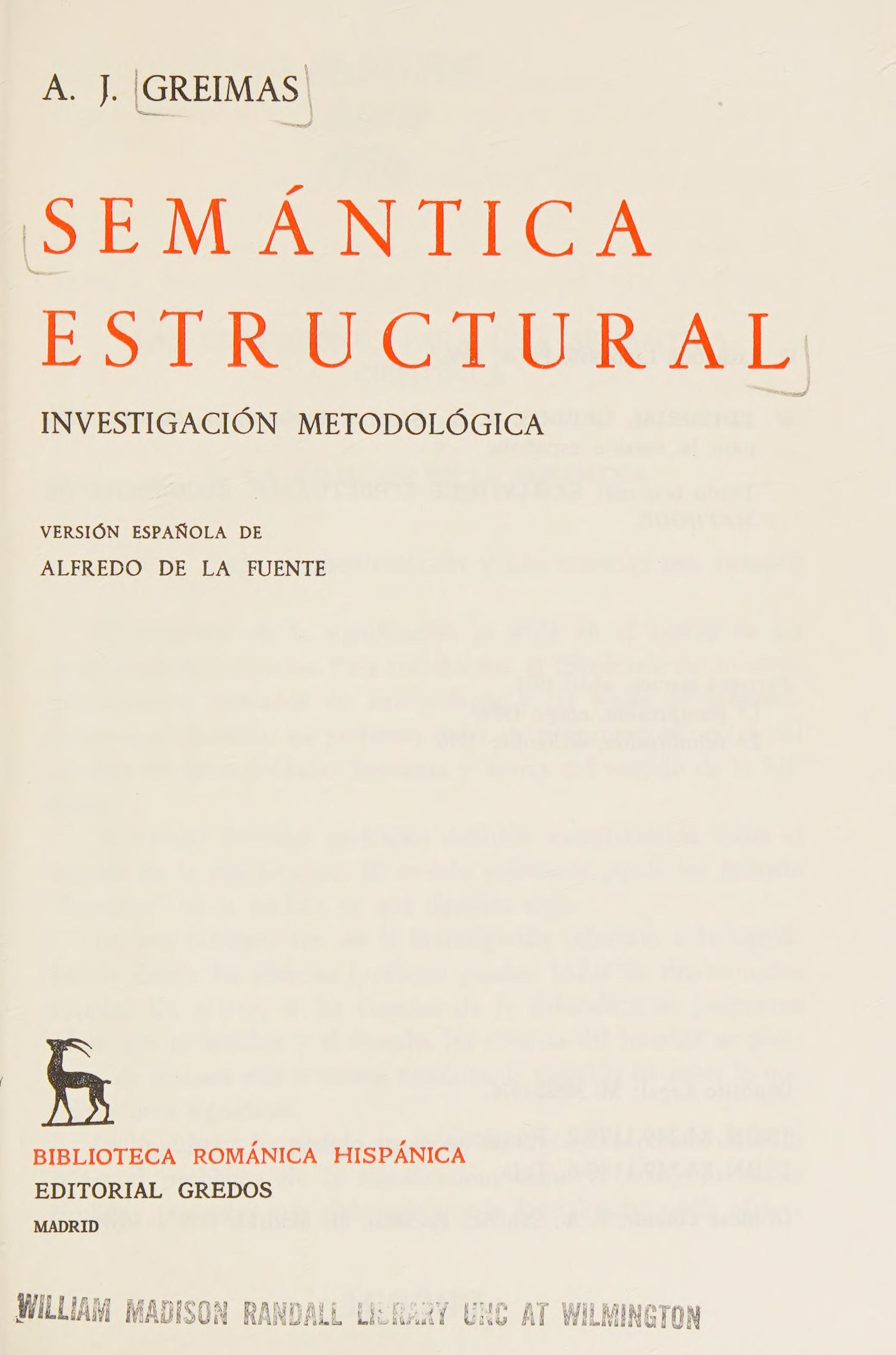 Semantica Estructural